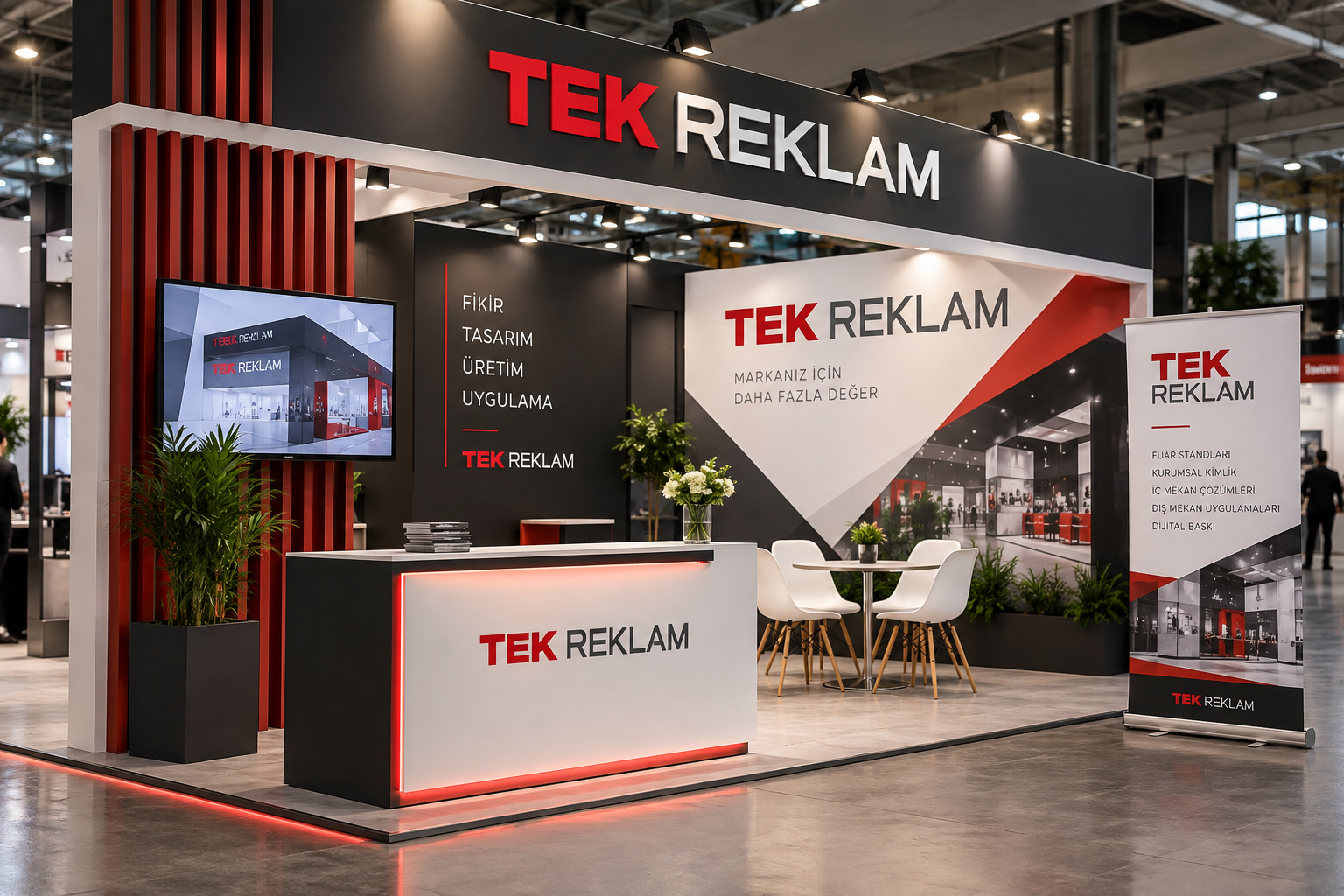 Fuar ve Tanıtım Ürünleri için temsili örnek