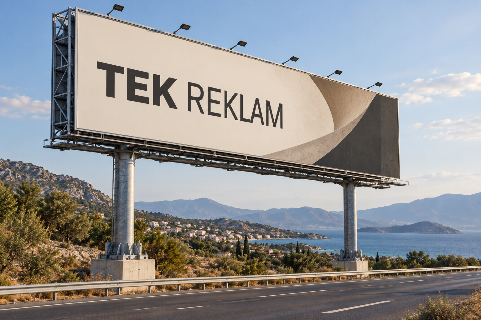 Yol Kenarı Reklam Panoları için temsili örnek